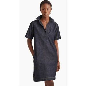 Lauren Ralph Lauren Denim Mini Dress S Petite Minimalist Capsule Western